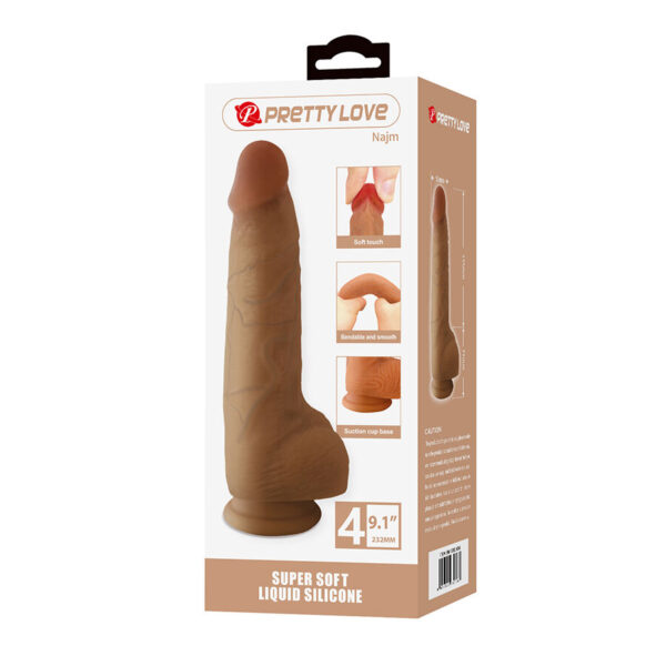 Pretty Love Najm — Realistic Dildo, Suction Cup — Dildos — view 7
