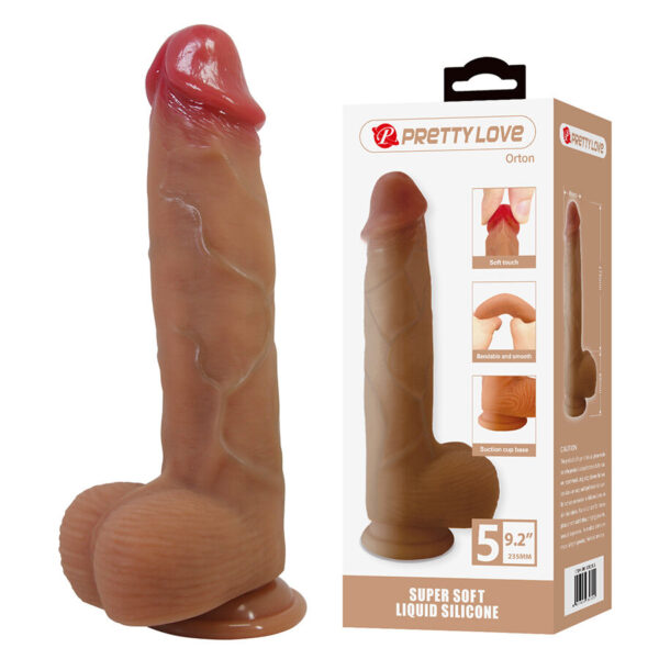 Pretty Love Orton — Realistic Dildo, Suction Cup — Dildos — view 8