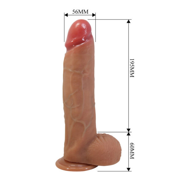 Pretty Love Mendel — Realistic Dildo, Suction Cup — Dildos — view 6