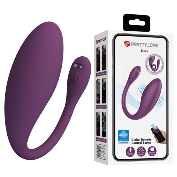Pretty Love Dora — Couples Vibrator, App-Controlled — App-Controlled Sex Toys — view 2
