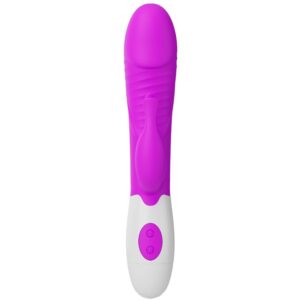 Pretty Love Rasmussen — Rabbit Vibrator, Silicone, Fuchsia — Rabbit Vibrators — view 2