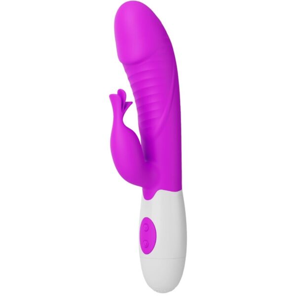 Pretty Love Rasmussen — Rabbit Vibrator, Silicone, Fuchsia — Rabbit Vibrators