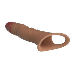 Pretty Love — Vibrating Penis Sleeve, Tan — Penis Accessories — view 2