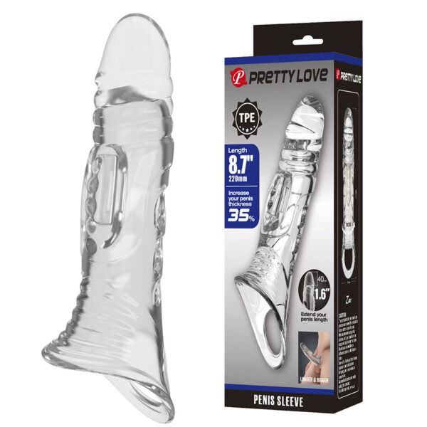 Pretty Love — Girth Sleeve, Transparent — Girth Sleeves — view 9