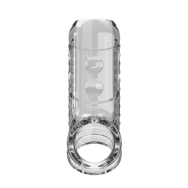 Pretty Love — Penis Sleeve, Textured, Transparent — Girth Sleeves — view 5