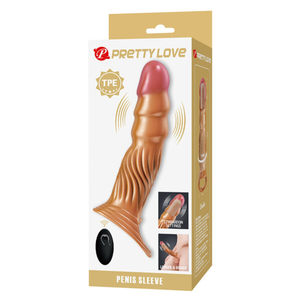 Pretty Love — Vibrating Penis Sleeve, Rechargeable — Couples — view 9