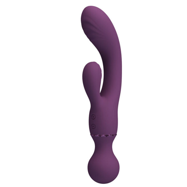 Pretty Love All Rounder — Rabbit Vibrator, Rechargeable, Purple — Rabbit Vibrators