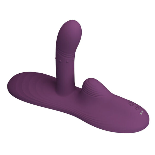 Pretty Love Luka — Vibrator, Heated, Purple — Hi-Tech Vibrators — view 7