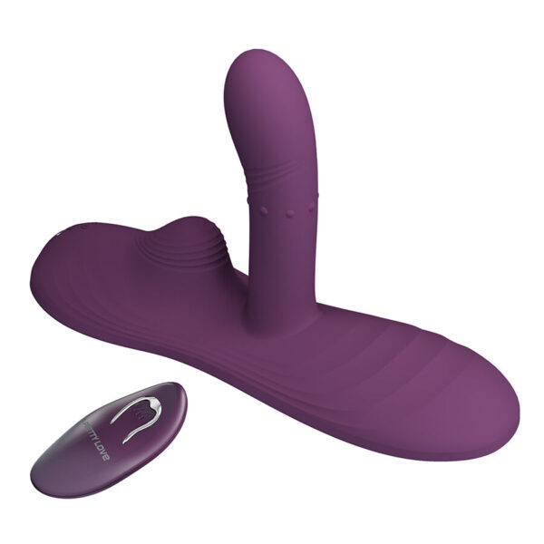 Pretty Love Luka — Vibrator, Heated, Purple — Hi-Tech Vibrators — view 6