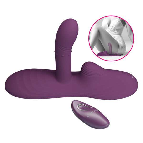 Pretty Love Luka — Vibrator, Heated, Purple — Hi-Tech Vibrators — view 8