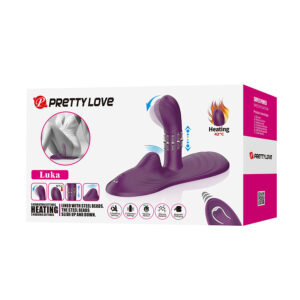 Pretty Love Luka — Vibrator, Heated, Purple — Hi-Tech Vibrators — view 3