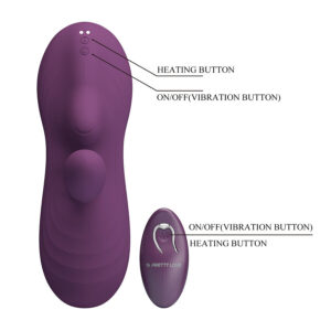 Pretty Love Luka — Vibrator, Heated, Purple — Hi-Tech Vibrators — view 4