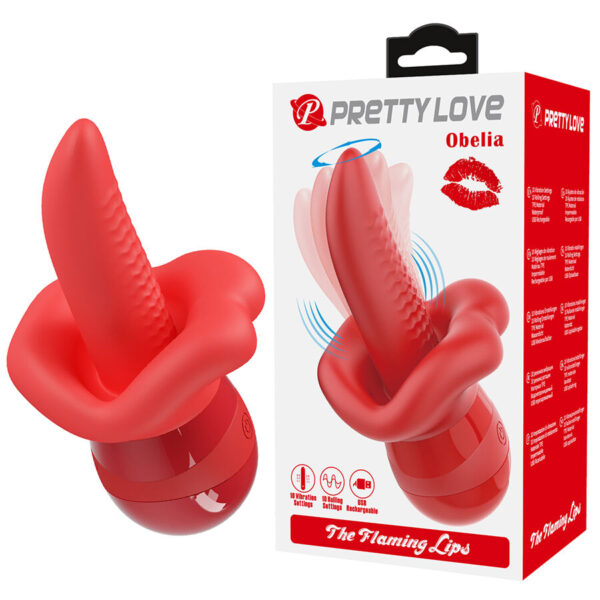 Pretty Love Obelia — Tongue Vibrator, Rechargeable — Clitoral Stimulators — view 10