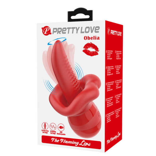 Pretty Love Obelia — Tongue Vibrator, Rechargeable — Clitoral Stimulators — view 7