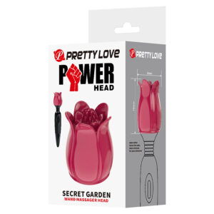 Pretty Love Secret Garden — Wand Attachment, Pink — Clitoral Stimulators — view 4