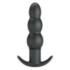 Pretty Love Aeaeas — Vibrating Butt Plug, Silicone, Black — Anal