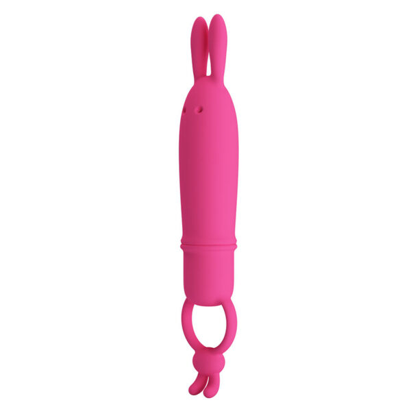 Pretty Love Delia — Rabbit Vibrator, Silicone, Pink — Clitoral Vibrators