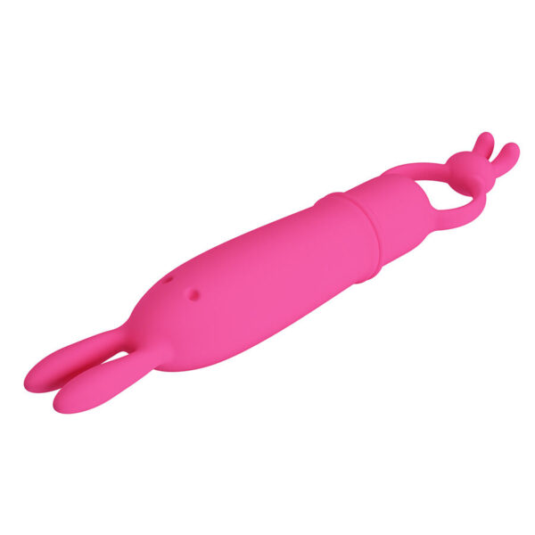 Pretty Love Delia — Rabbit Vibrator, Silicone, Pink — Clitoral Vibrators — view 2