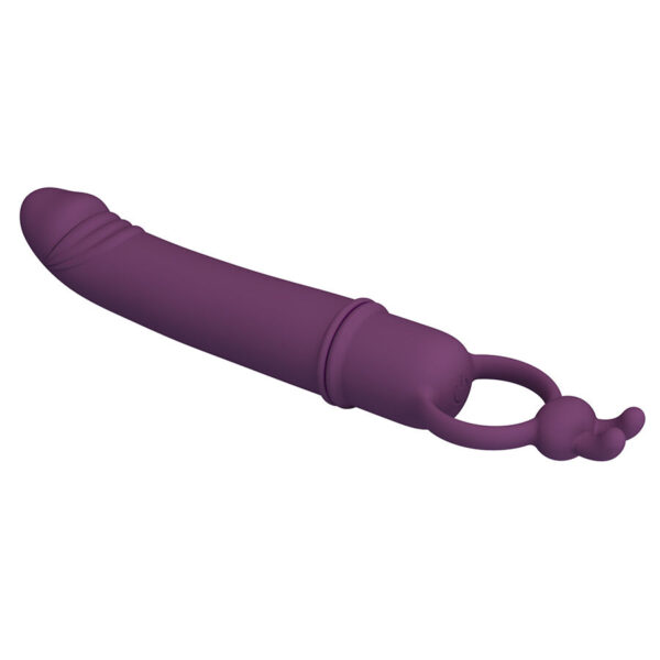 Pretty Love Cora — Realistic Vibrator, Silicone, Purple — Realistic Vibrators — view 4