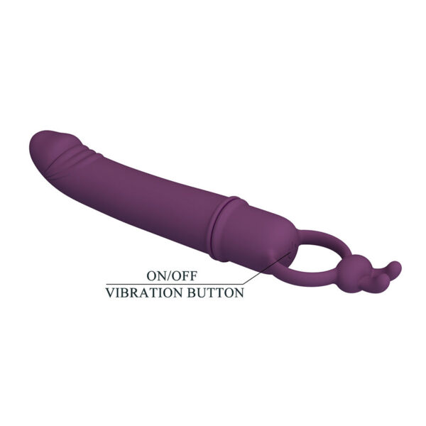 Pretty Love Cora — Realistic Vibrator, Silicone, Purple — Realistic Vibrators — view 5