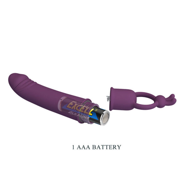 Pretty Love Cora — Realistic Vibrator, Silicone, Purple — Realistic Vibrators — view 6
