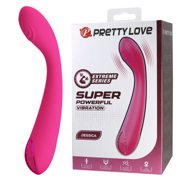 Pretty Love Jessica — G-Spot Vibrator, Rechargeable, Pink — G-Spot Vibrators — view 9