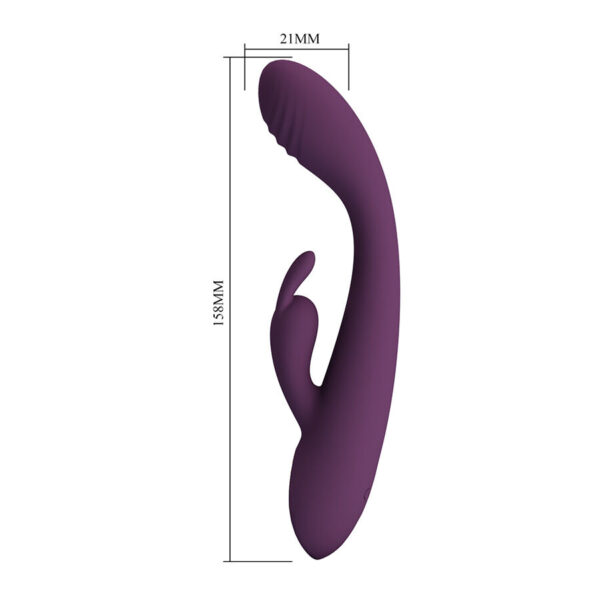 Pretty Love Emma — Rabbit Vibrator, Rechargeable, Purple — Rabbit Vibrators — view 4