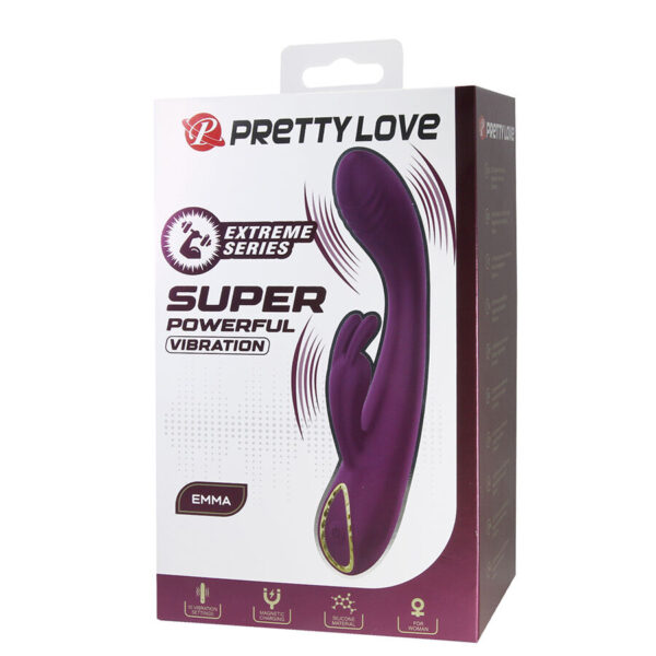 Pretty Love Emma — Rabbit Vibrator, Rechargeable, Purple — Rabbit Vibrators — view 6