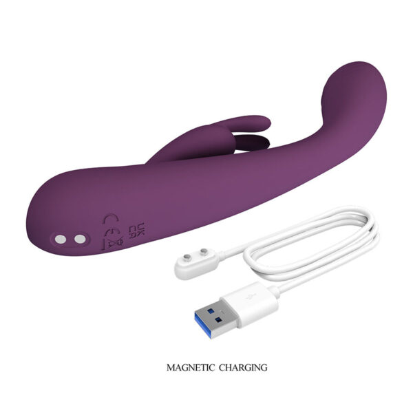 Pretty Love Emma — Rabbit Vibrator, Rechargeable, Purple — Rabbit Vibrators — view 7