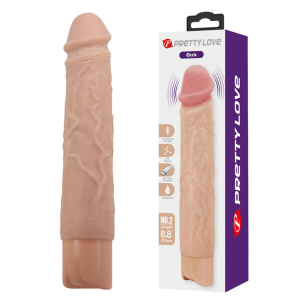 Pretty Love Osric — Realistic Vibrator, Rechargeable, Flesh — Realistic Vibrators — view 5