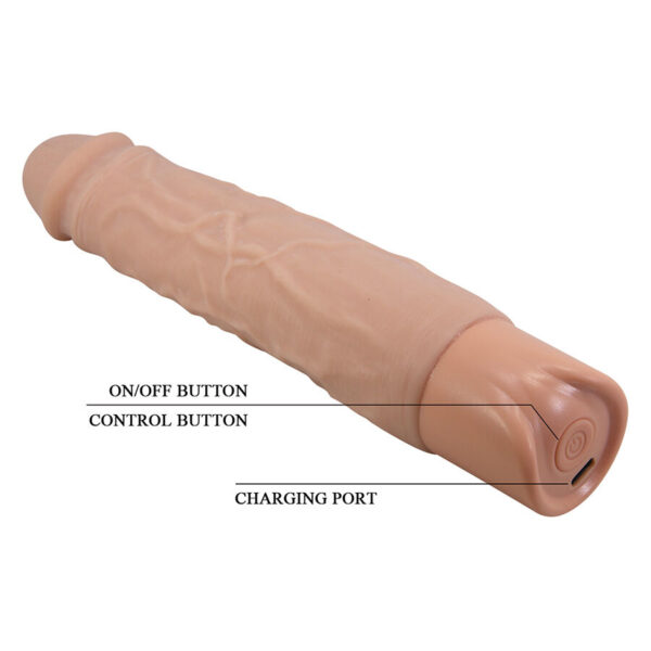 Pretty Love Osric — Realistic Vibrator, Rechargeable, Flesh — Realistic Vibrators — view 7