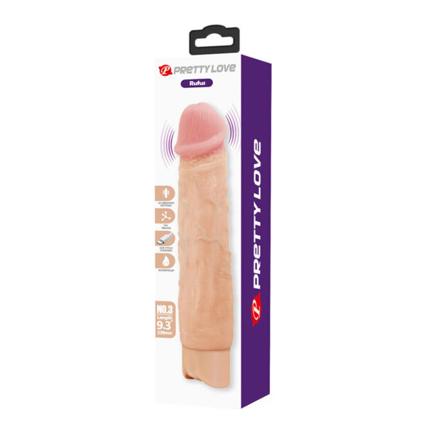 Pretty Love Rufus — Realistic Vibrator, Rechargeable, Flesh — Realistic Vibrators — view 5