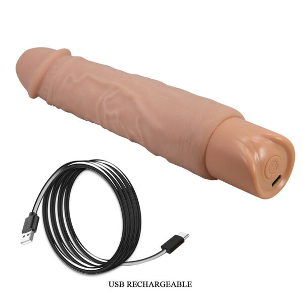 Pretty Love Rufus — Realistic Vibrator, Rechargeable, Flesh — Realistic Vibrators — view 6