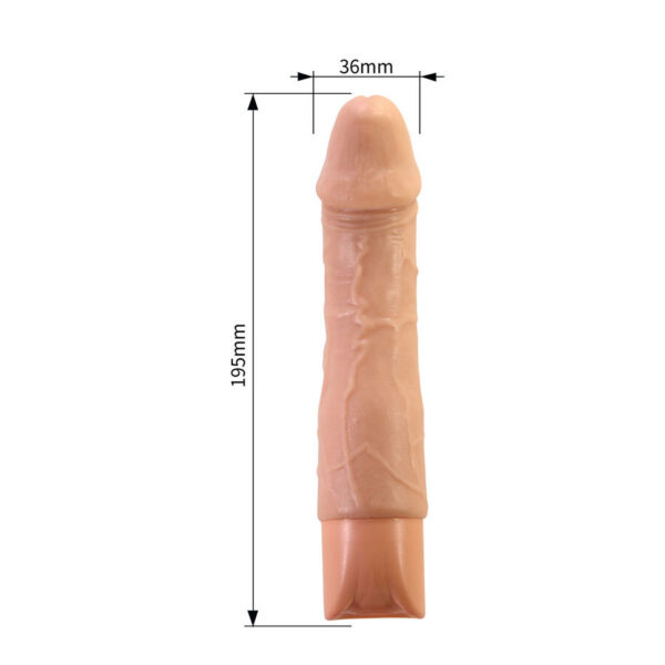 Pretty Love Jermaine — Realistic Vibrator, Rechargeable, Flesh — Realistic Vibrators — view 8