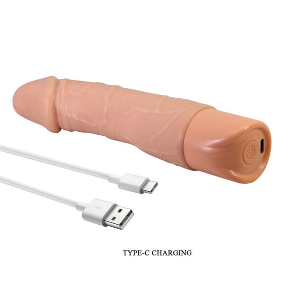 Pretty Love Jermaine — Realistic Vibrator, Rechargeable, Flesh — Realistic Vibrators — view 7