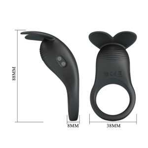 Pretty Love Carlton — Vibrating Cock Ring, Rechargeable — Cock Rings — view 3