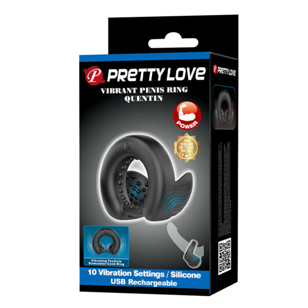Pretty Love Quentin — Vibrating Cock Ring — Cock Rings — view 11