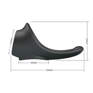 Crazy Bull Zadok — Cock Ring, Silicone, Perineal Stimulator — Classic Cock Rings — view 3