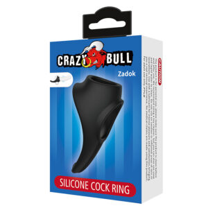 Crazy Bull Zadok — Cock Ring, Silicone, Perineal Stimulator — Classic Cock Rings — view 4