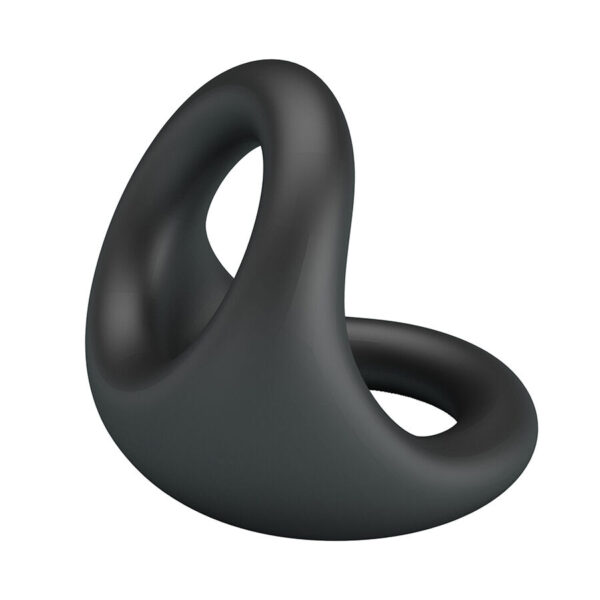 Crazy Bull Nestor — Cock Ring, Silicone, Black — Classic Cock Rings — view 5