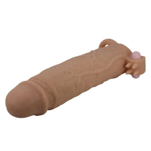 Pretty Love Xerxes — Vibrating Penis Sleeve, Veined — Couples — view 3