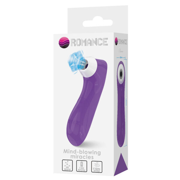 Romance — Air Pulse Stimulator, Rechargeable, Purple — Clitoral Stimulators — view 9