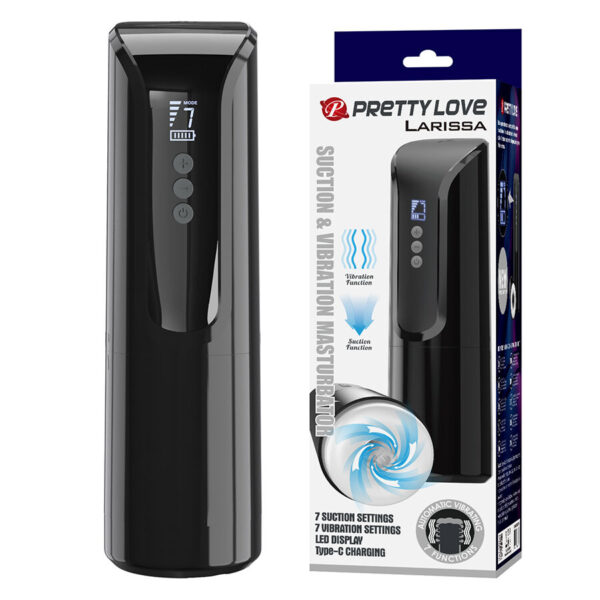 Pretty Love Larissa — Vibrating Masturbator, Rechargeable — Automatic Masturbators — view 5