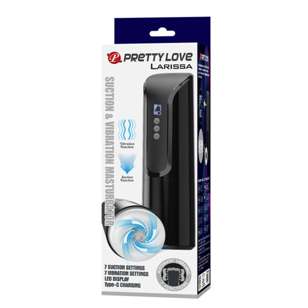 Pretty Love Larissa — Vibrating Masturbator, Rechargeable — Automatic Masturbators — view 9