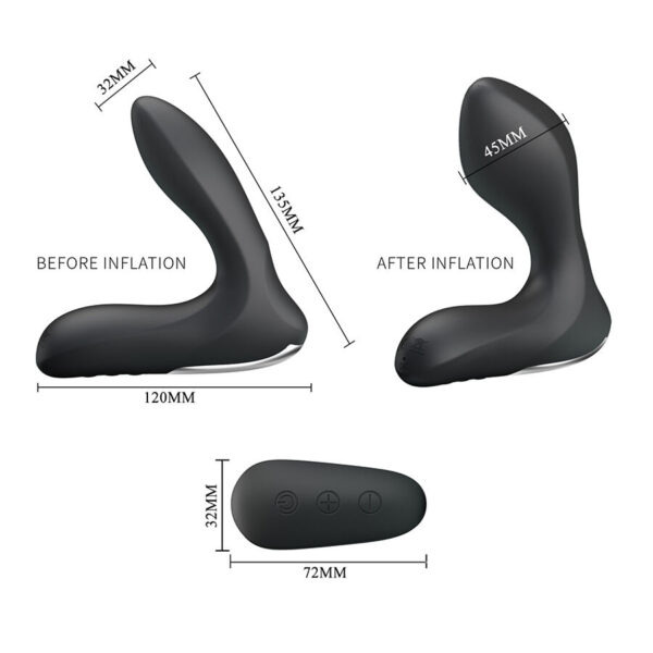 Mr Play — Prostate Massager, Remote Control, Inflatable — Anal — view 7
