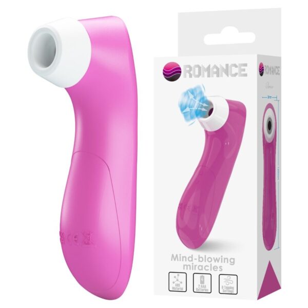 Romance — Air Pulse Stimulator, Rechargeable, Pink — Clitoral Stimulators — view 4