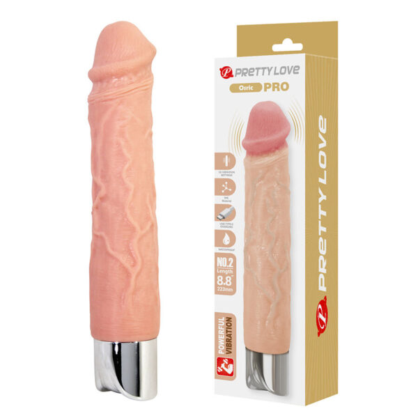 Pretty Love Osric Pro — Realistic Vibrator, Rechargeable, Flesh — Realistic Vibrators — view 2