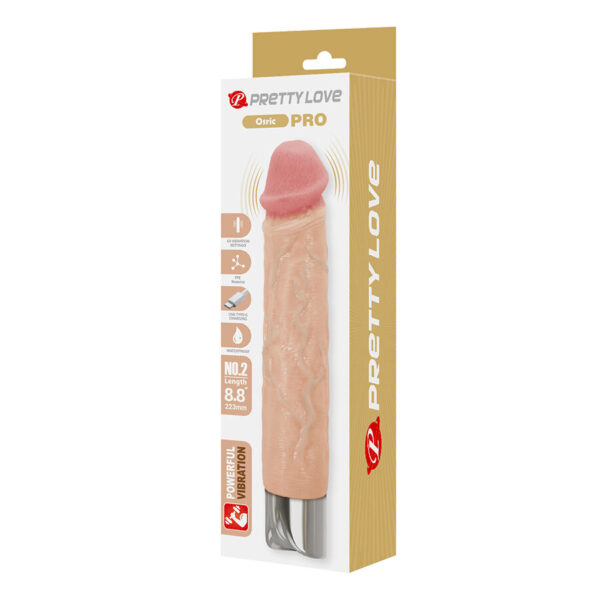 Pretty Love Osric Pro — Realistic Vibrator, Rechargeable, Flesh — Realistic Vibrators — view 10