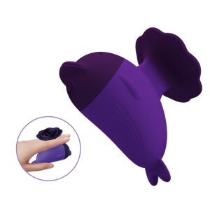 Pretty Love Dolphin — Mini Vibrator, Waterproof, Purple — Clitoral Stimulators — view 2
