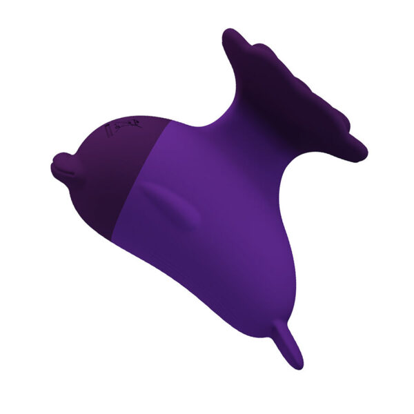 Pretty Love Dolphin — Mini Vibrator, Waterproof, Purple — Clitoral Stimulators — view 5